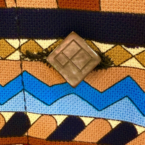 Emilio Pucci Retro Print Button-down Shirt, Size 8, Vibrant Colorful Design - Picture 2 of 11